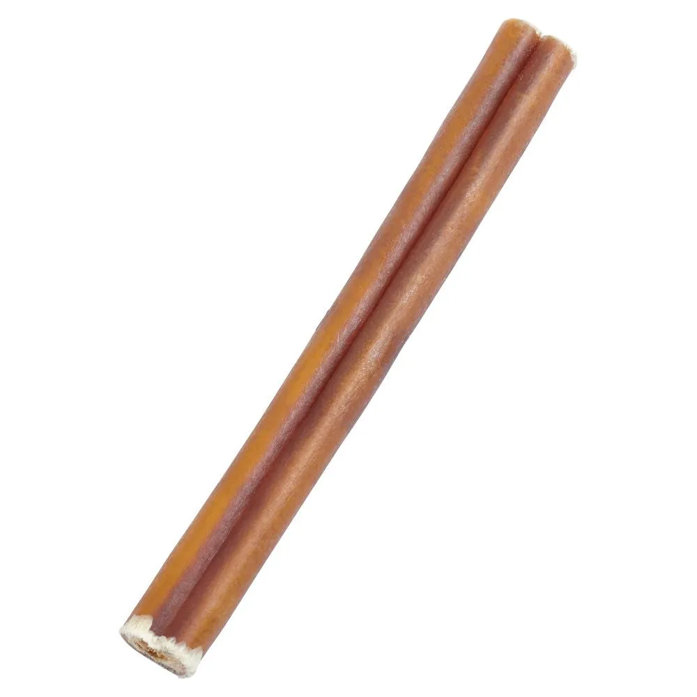 100% Natural Brazilian Bully Sticks - FDA and USDA Approved - 1 lb Bag