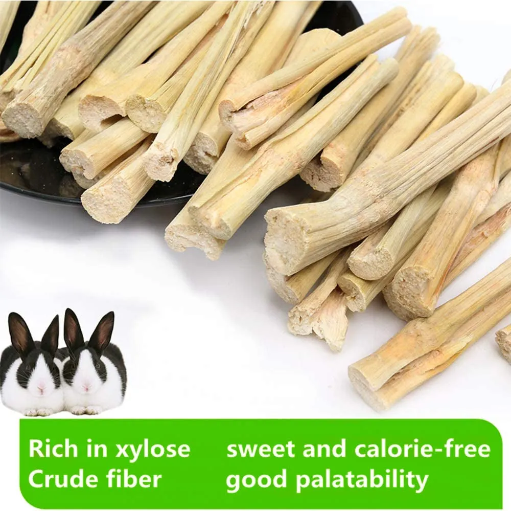 150g Rabbit Chew Toys, Rabbit treats made from natural sweet bamboo, Keep clean teeth and healthy gums, best bunny chew toys for Rabbits, Hamsters, Chinchillas, Guinea Pigs, bunny, Squirrels ect
