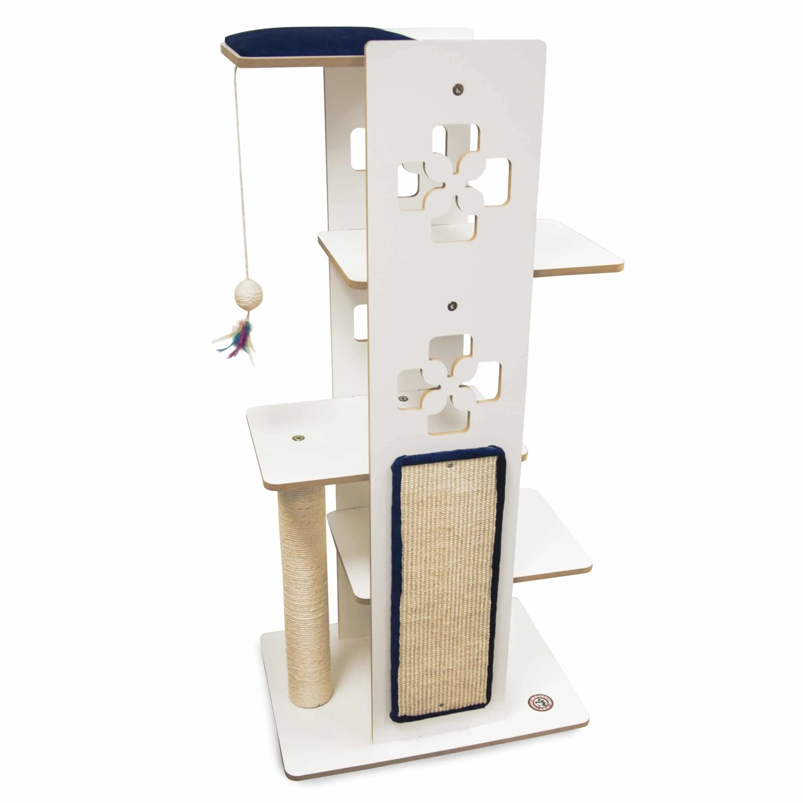 48" Luxe Modern Cat Tree Condo Furniture