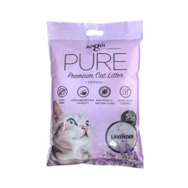 Angel Pure Premium Cat Litter - Crystals Lavender 5L Angel Pure Premium Cat Litter - Crystals Lavender 5L