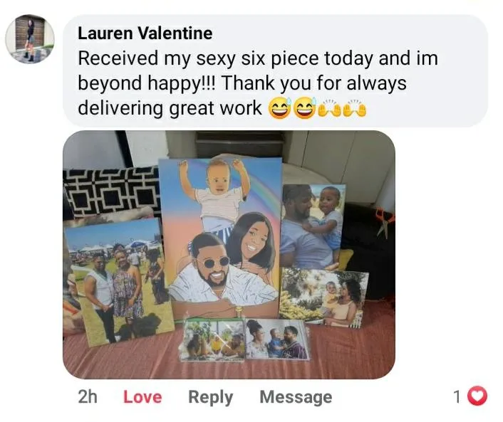 Buy one A4 Canvas, Get two FREE! (Total 3 x A4!)