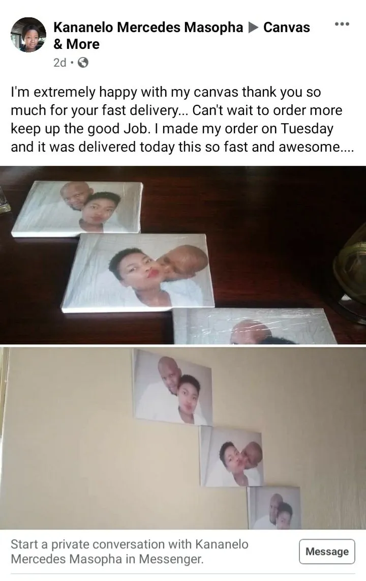 Buy one A4 Canvas, Get two FREE! (Total 3 x A4!)