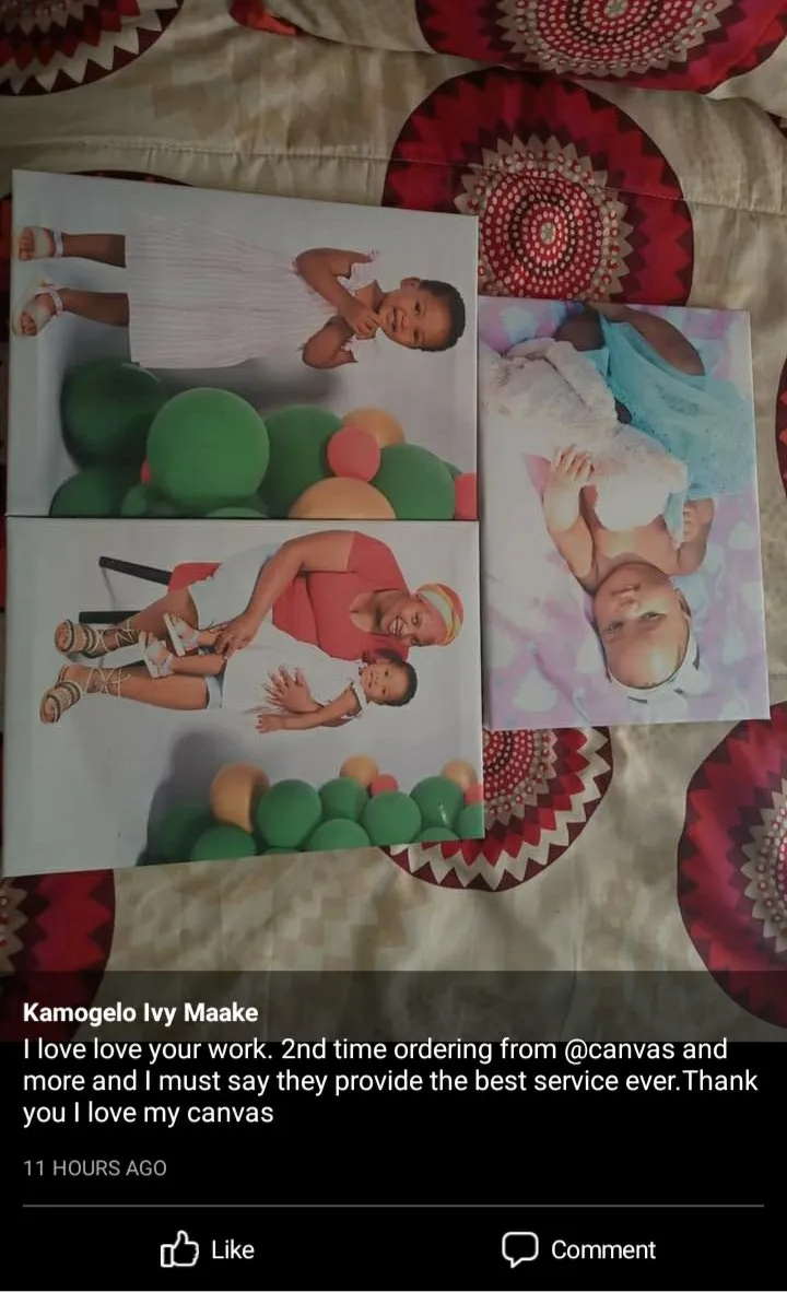 Buy one A4 Canvas, Get two FREE! (Total 3 x A4!)