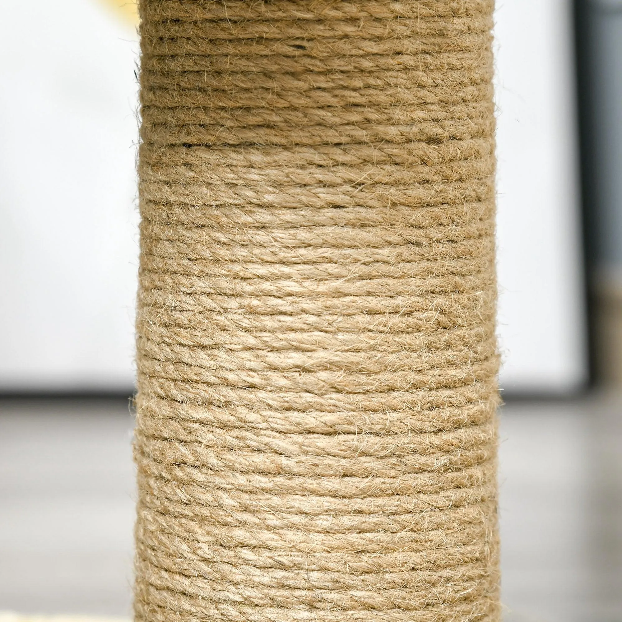 Cat Tower with Tunnel & Ball Toy - Beige