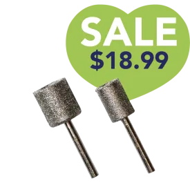 Dremel Diamond Tip Set of 2 - Medium and Small