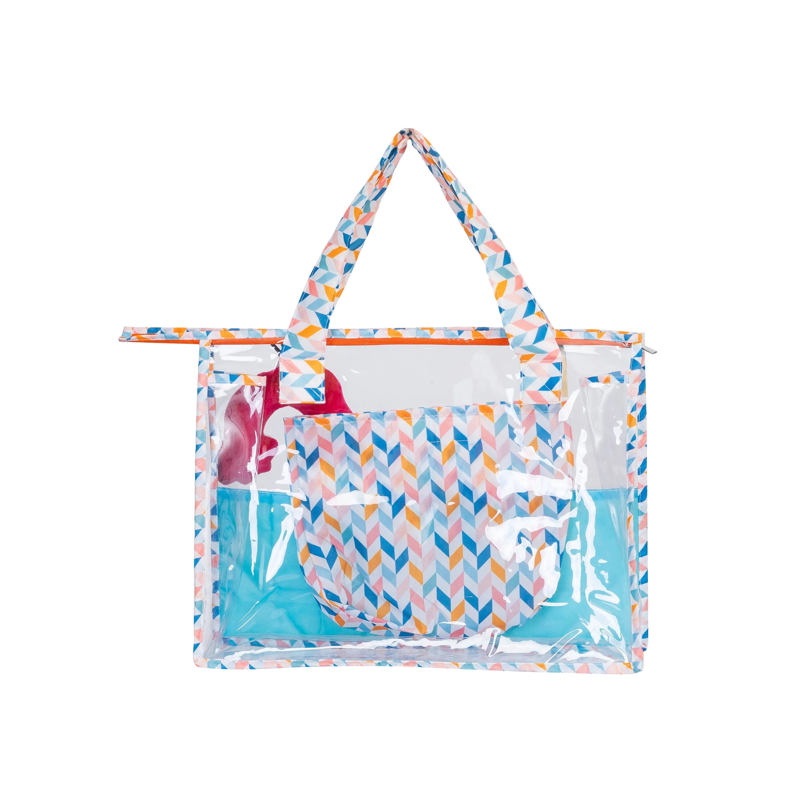 English Zigzag Swimming Bag