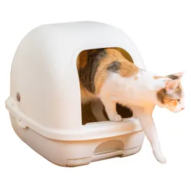 Ezi-LockOdour Dual Layer Cat Litter System Hooded Cat Litter Tray^^^