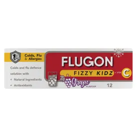 Flugon Kidz Fizzy Orange 10 Effervescent Tablets Flugon Kidz Fizzy Orange 10 Effervescent Tablets