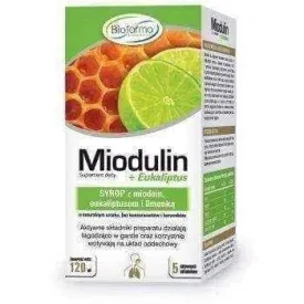 Miodulin C syrup with honey 120ml 12  immune system boosters