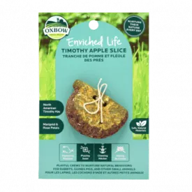 Oxbow Timothy Apple Slic Small Pet Treats