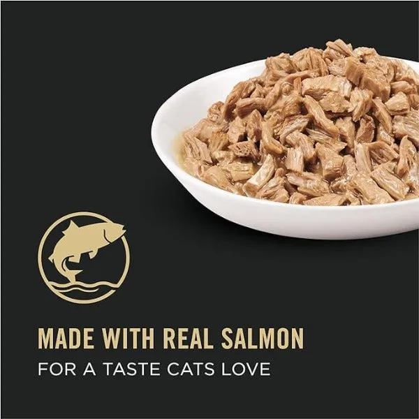 Purina Pro Plan Complete Essentials Salmon Entrée in Sauce Canned Cat Food, 156g