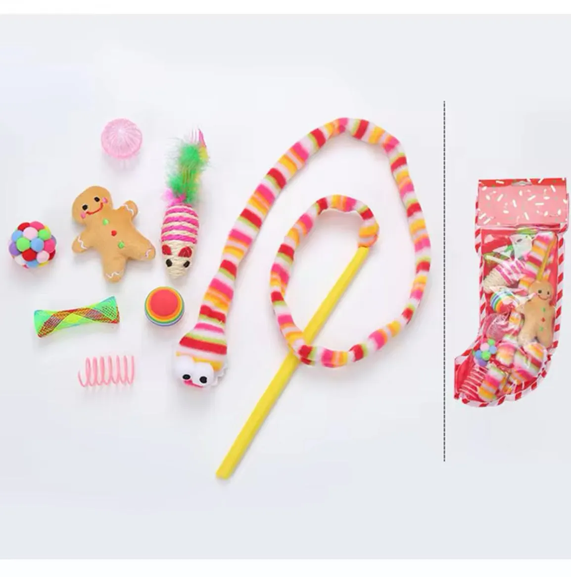REDUCED - Cat Christmas Stocking