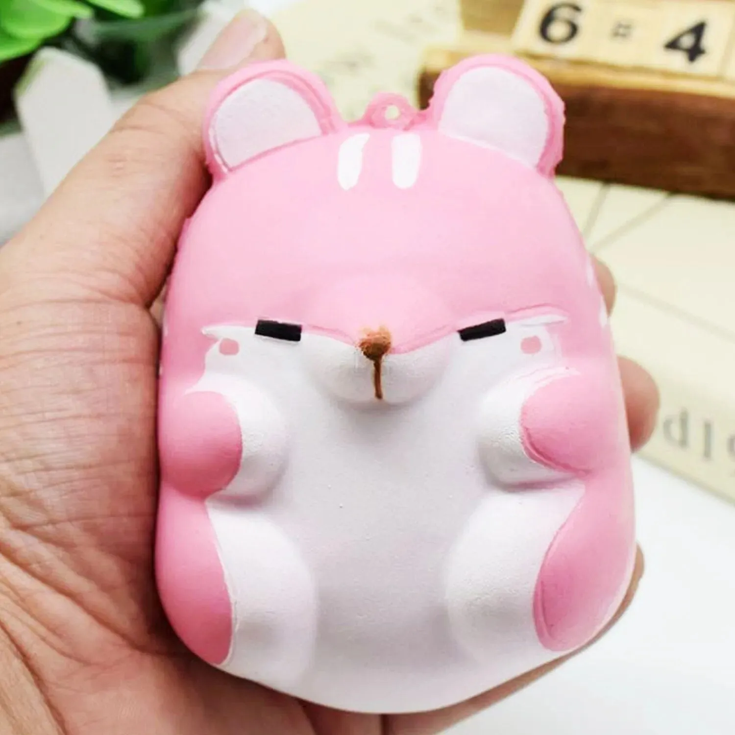 Sleepy Hamster Squish Toys