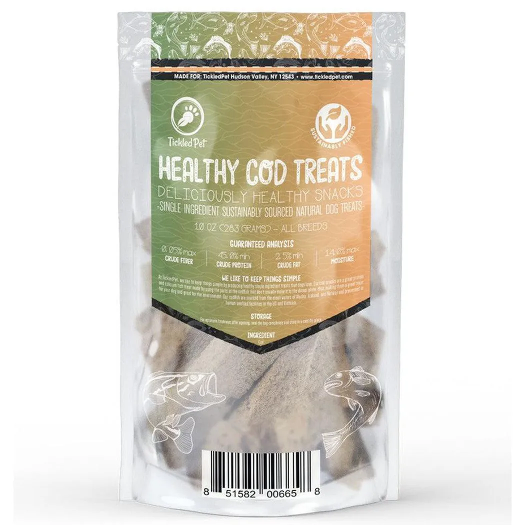 Tickled Pet Cod Snacks 10oz
